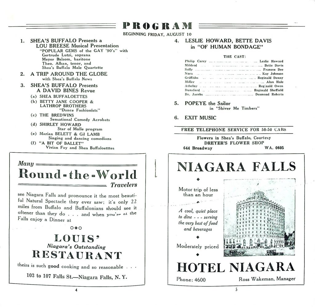 program page 3 and 4