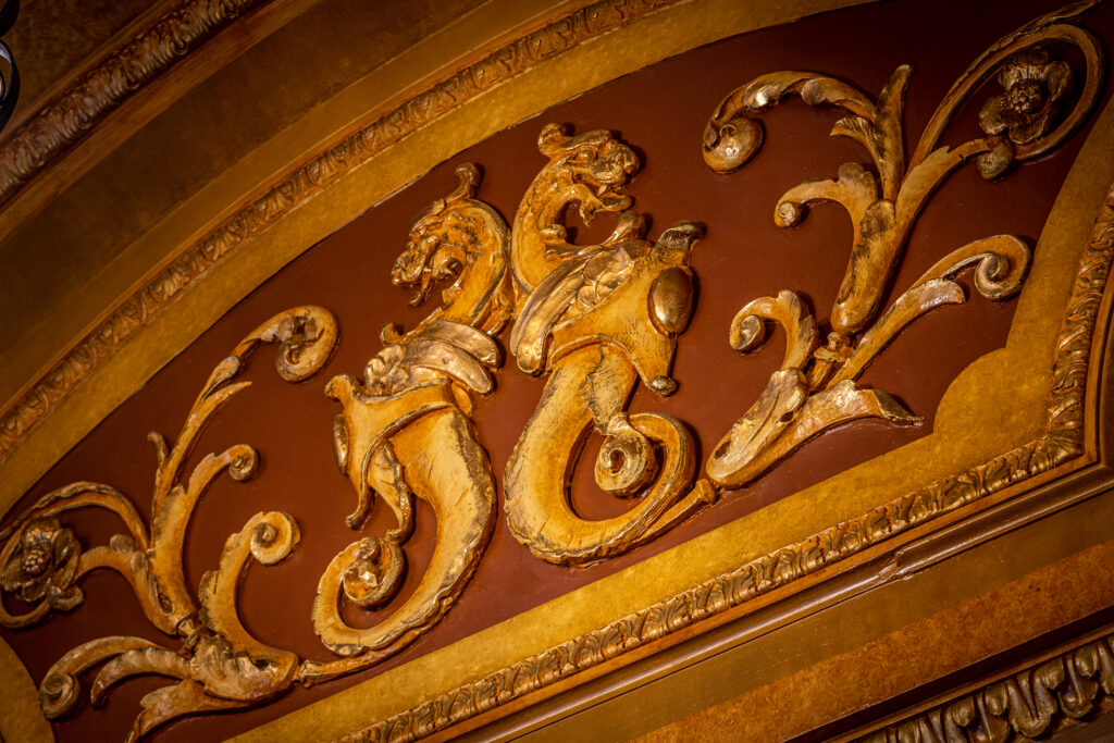 These "dragons" were only discovered in 2014 because the ceilings were so stained by smoke. See if you can find them the next time you are at Shea's Buffalo Theatre!