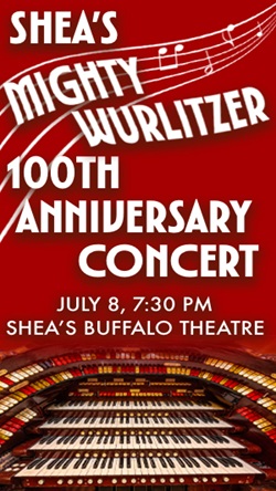 Shea’s Mighty Wurlitzer 100th Anniversary Concert featuring Richard Hills